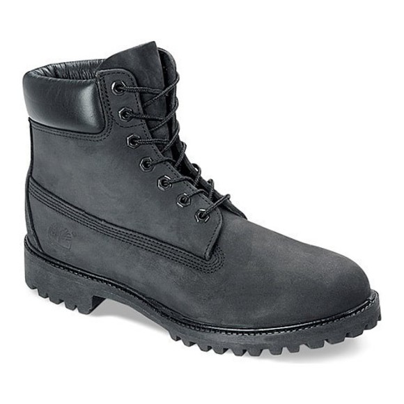 Timerbland Men's 6 Inch Premium Waterproof Boot, Black Nubuck, 10.5 - Picture 1 of 1